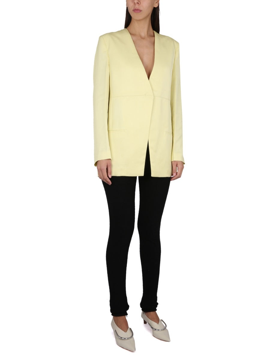 ジャケット Jil Sander Jacket With Back Slit Jil Sander Jil Sander Women Jacket With Back Slit | luosophy