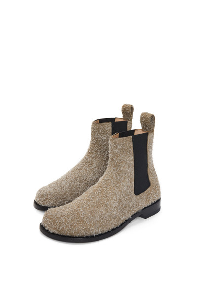 Loewe Campo chelsea boot in brushed suede outlook