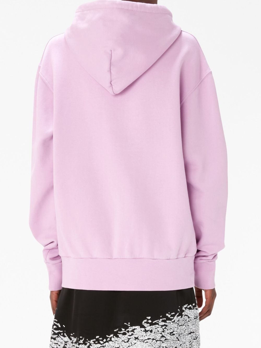 graphic-print cotton hoodie - 4
