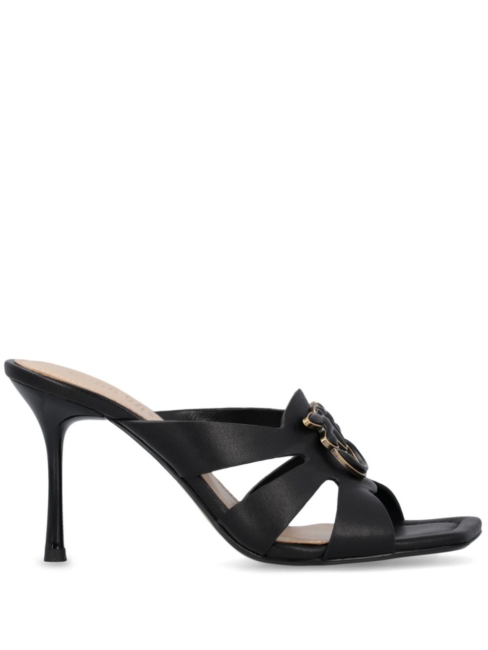 Love Birds-plaque sandals - 1