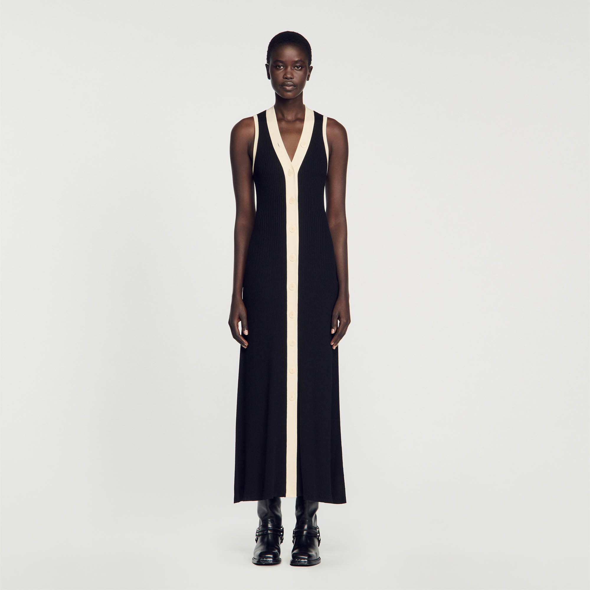 KNIT MAXI DRESS - 3