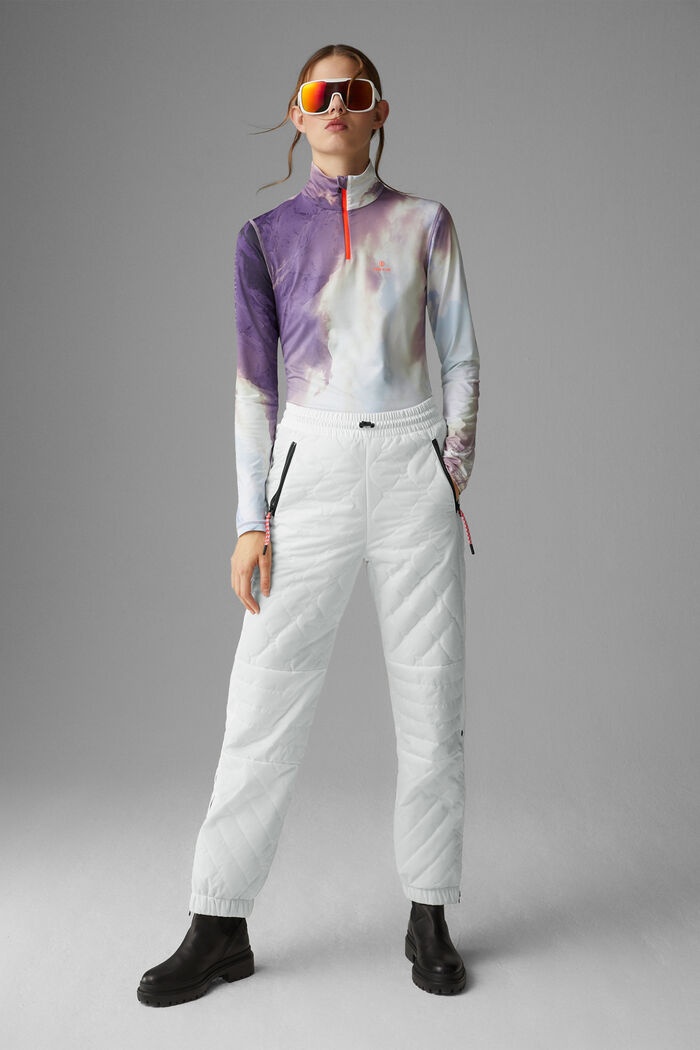 Piotta Quilted ski pants in Off-white - 4