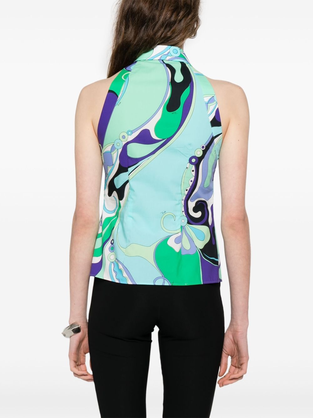 Marmo-print shirt - 4