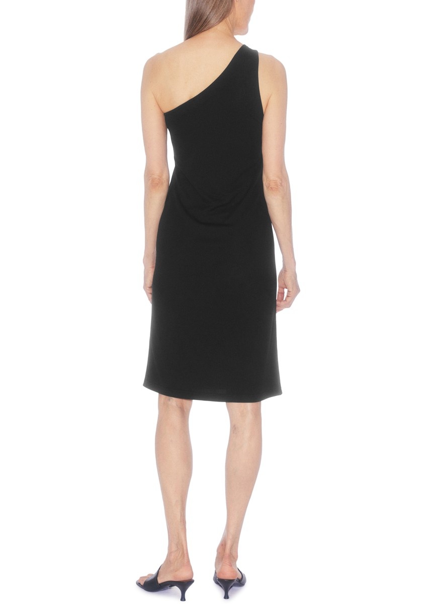 One shoulder jersey dress - 3