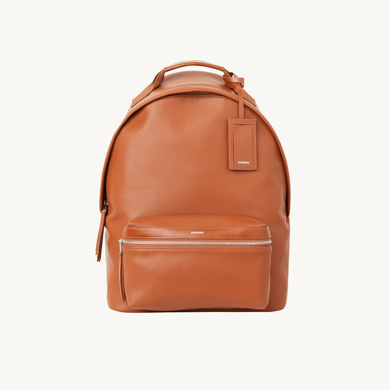 Coated canvas backpack 5