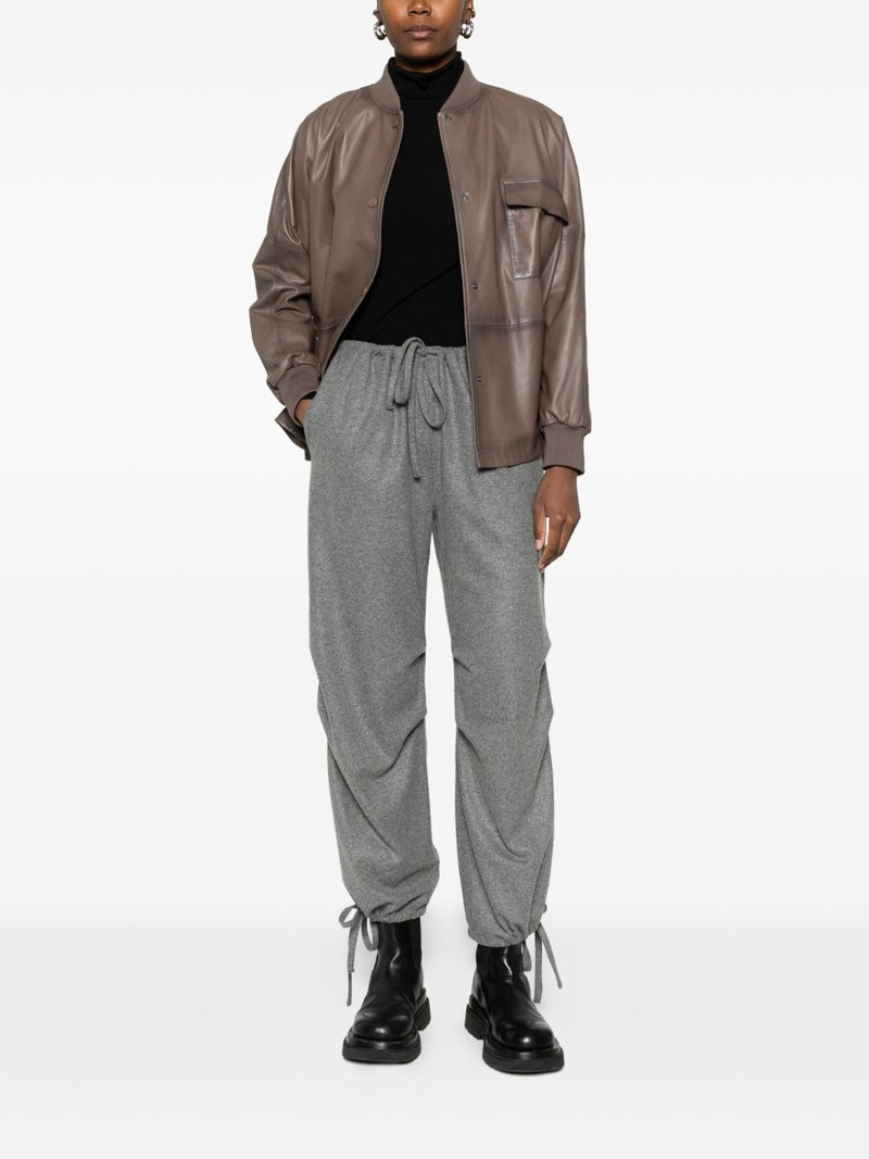 EMPORIO ARMANI button-up bomber jacket outlook