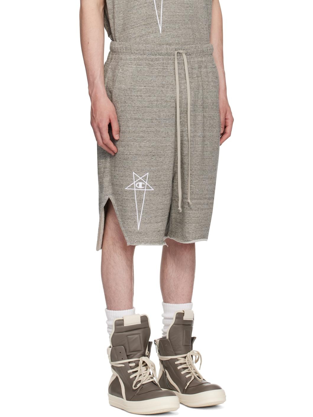 Gray Champion Edition Beveled Pods Shorts - 2