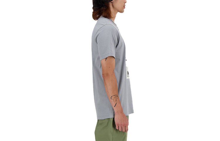 New Balance Sport Essentials Poster T-shirt 'Grey' MT41595-YST - 3