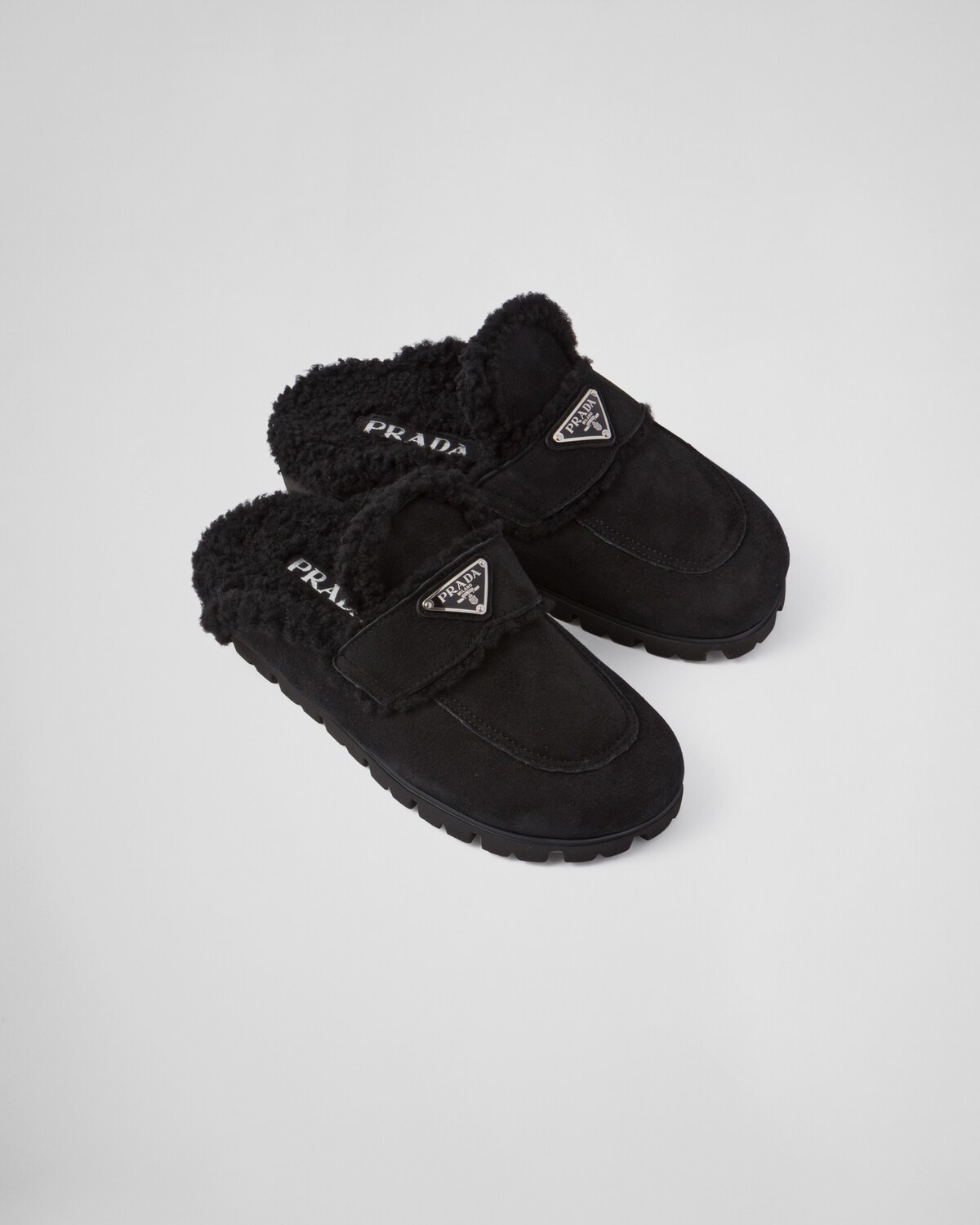 Shearling slippers - 4