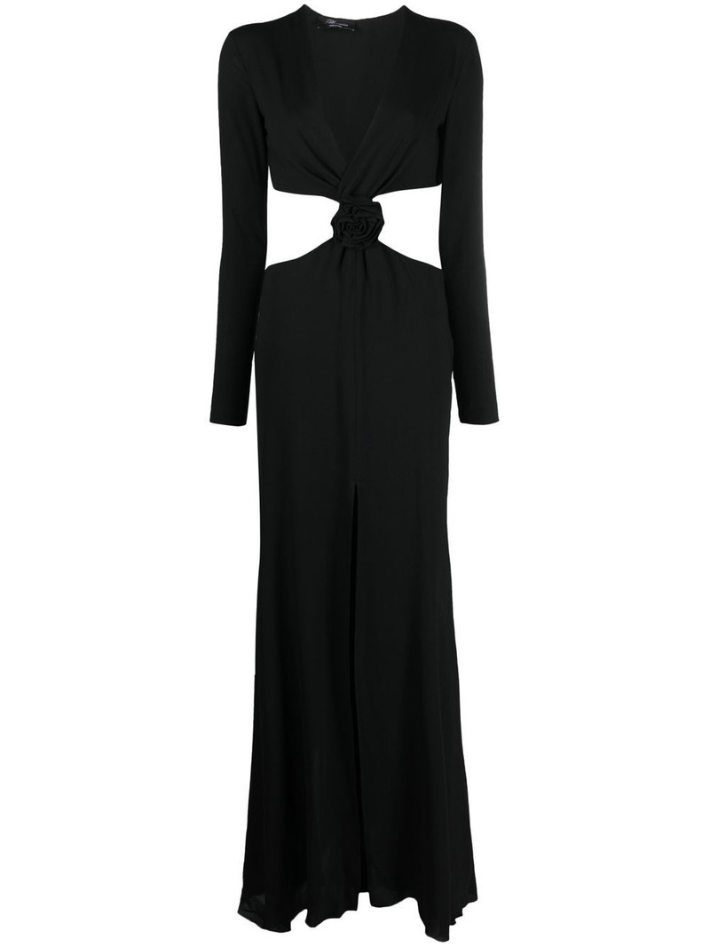 cut-out panel dress 1