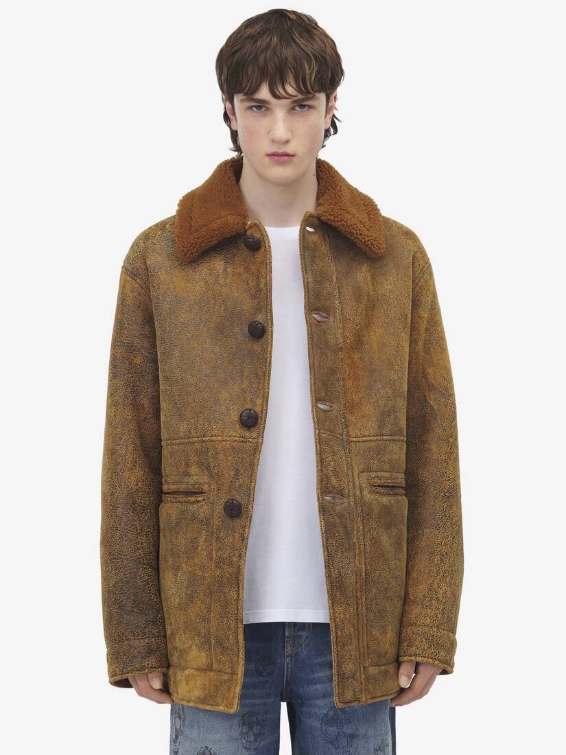 Shearling Peacoat - 2