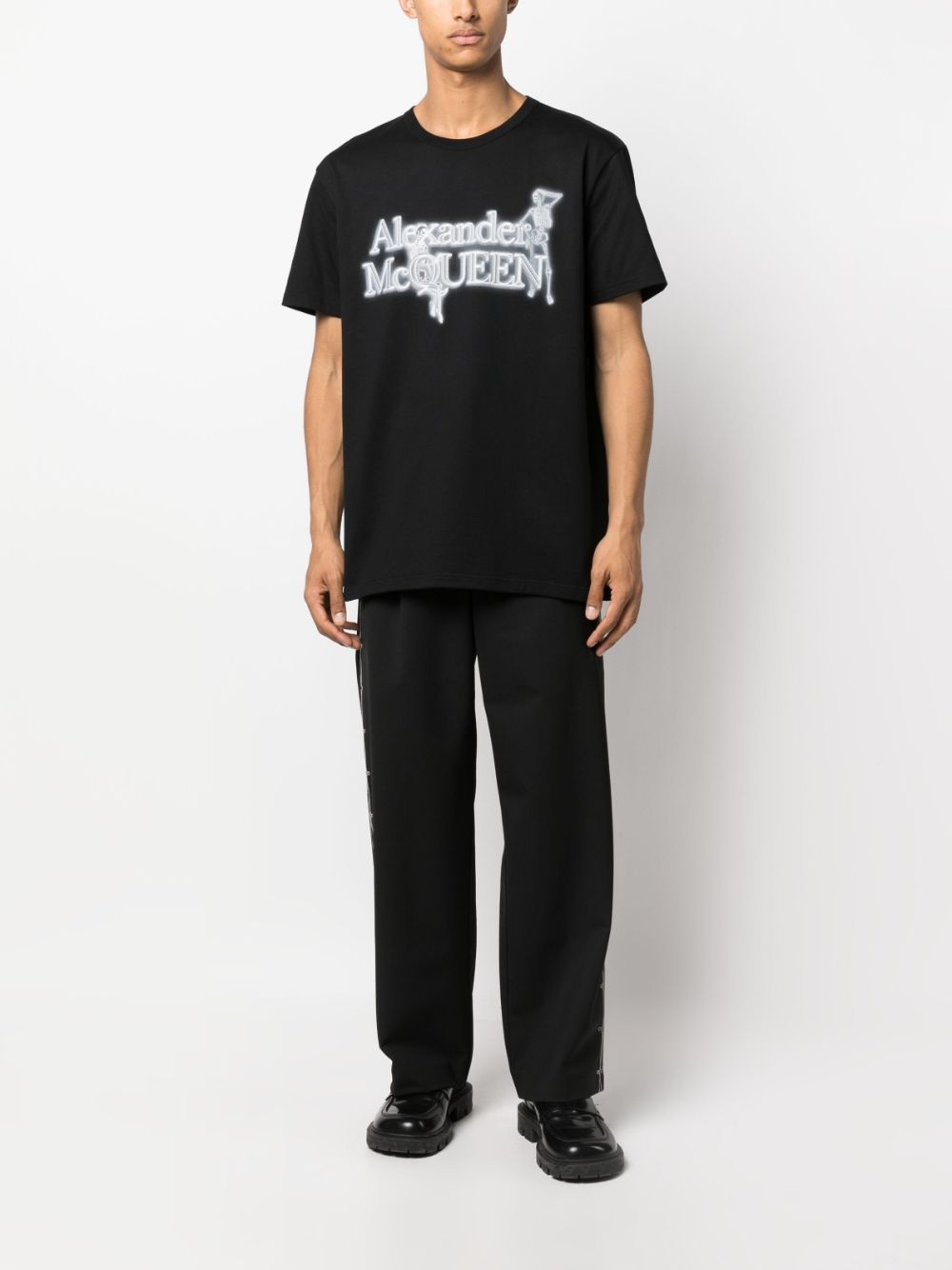 logo-print cotton T-Shirt - 2