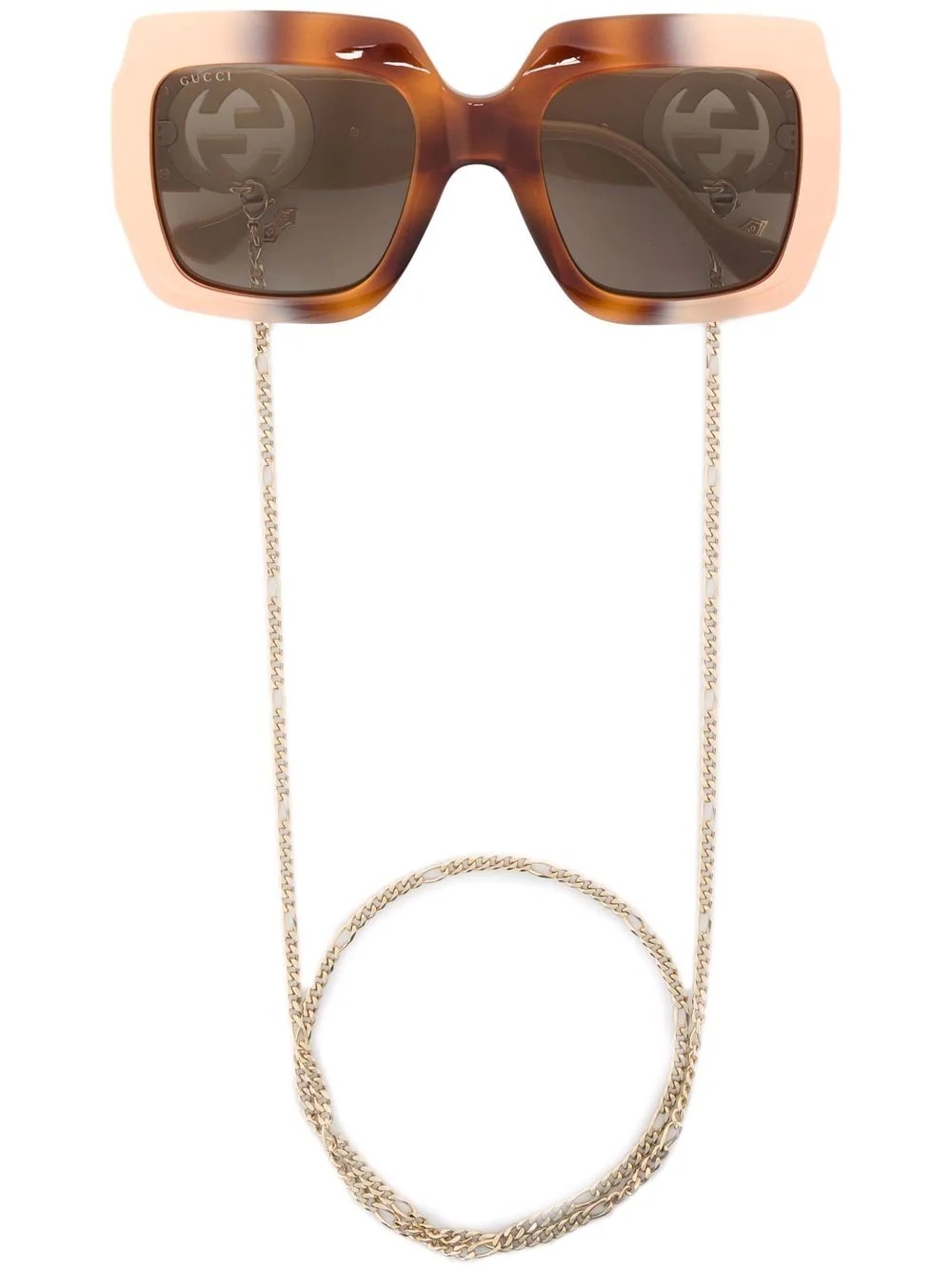 oversized frame sunglasses - 1