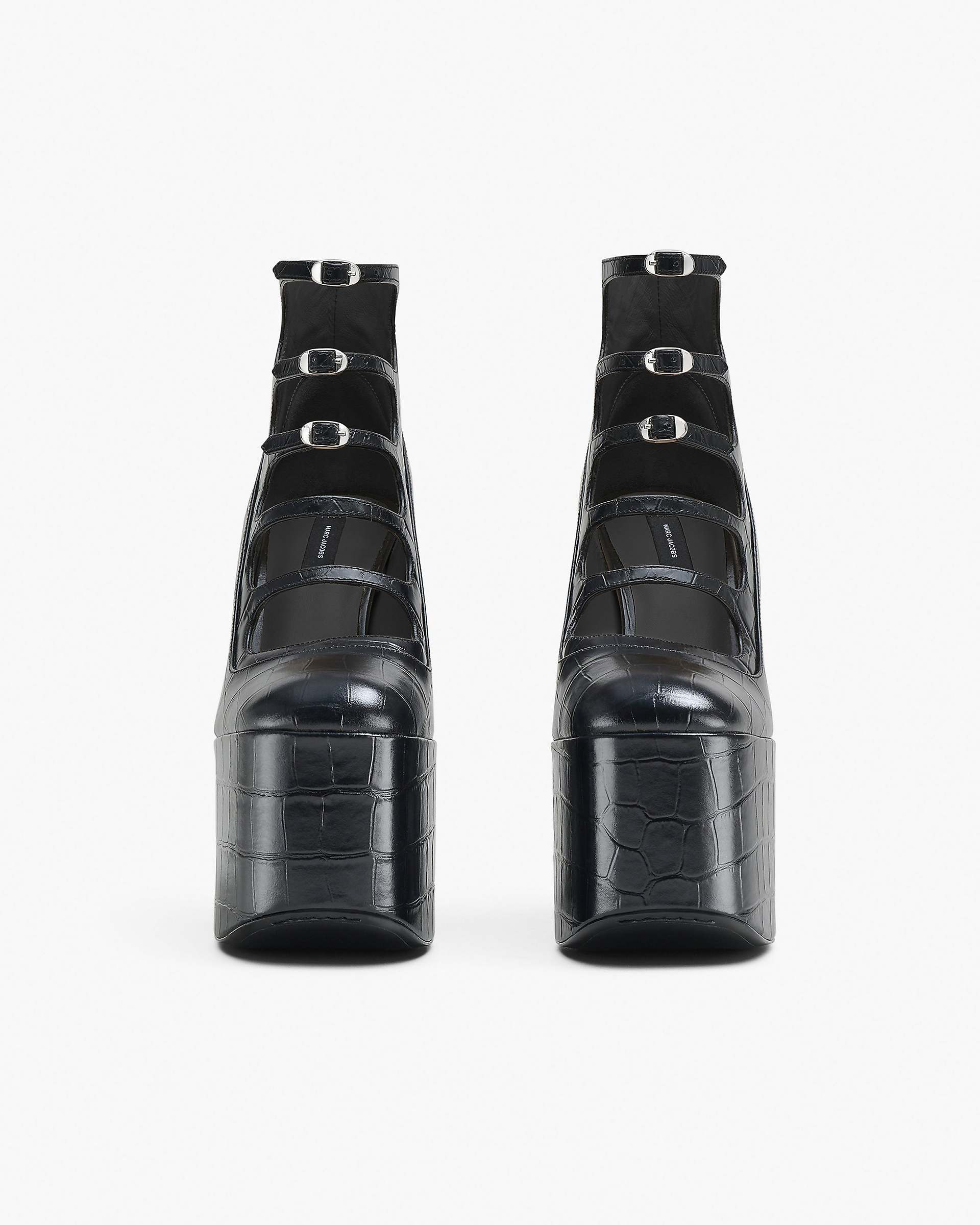 THE CROC EMBOSSED KIKI ANKLE BOOT - 5