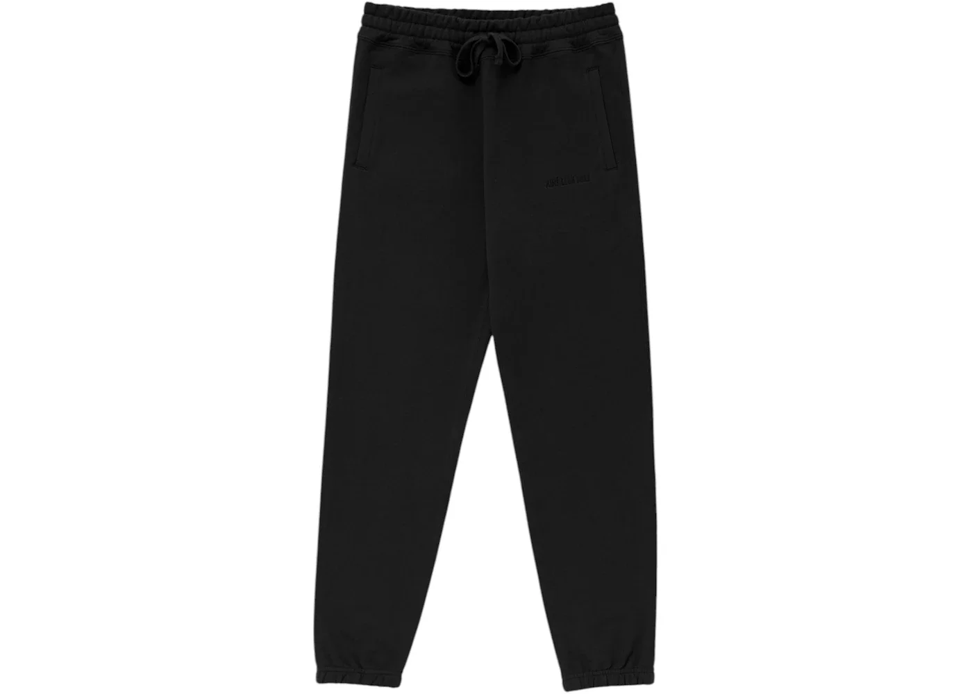 Aime Leon Dore Tonal Logo Sweatpants Black - 1