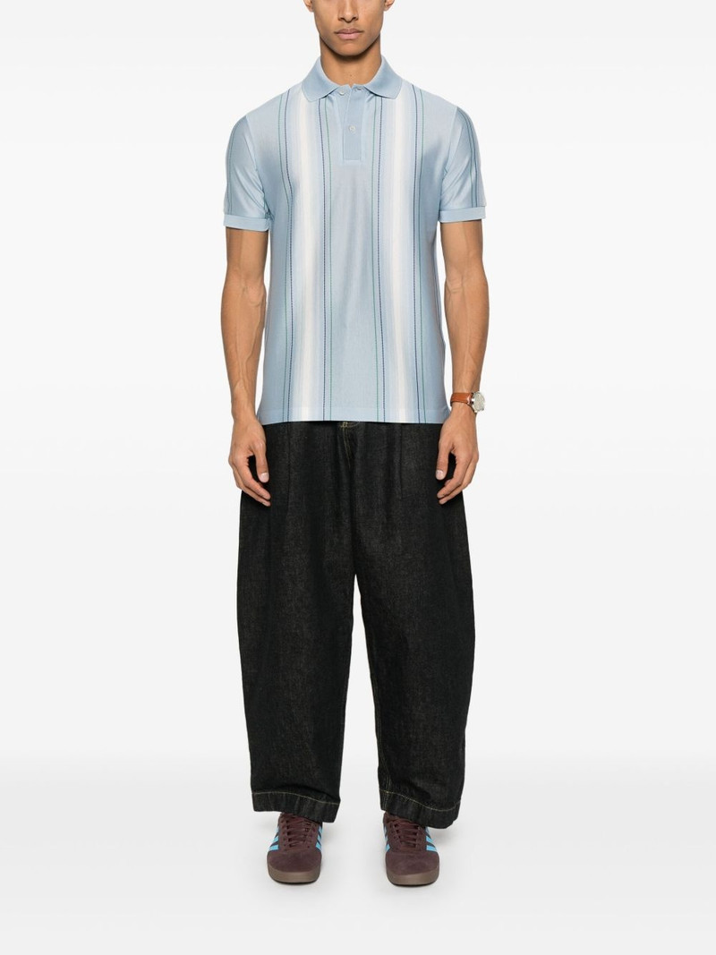 Paul Smith striped polo shirt outlook