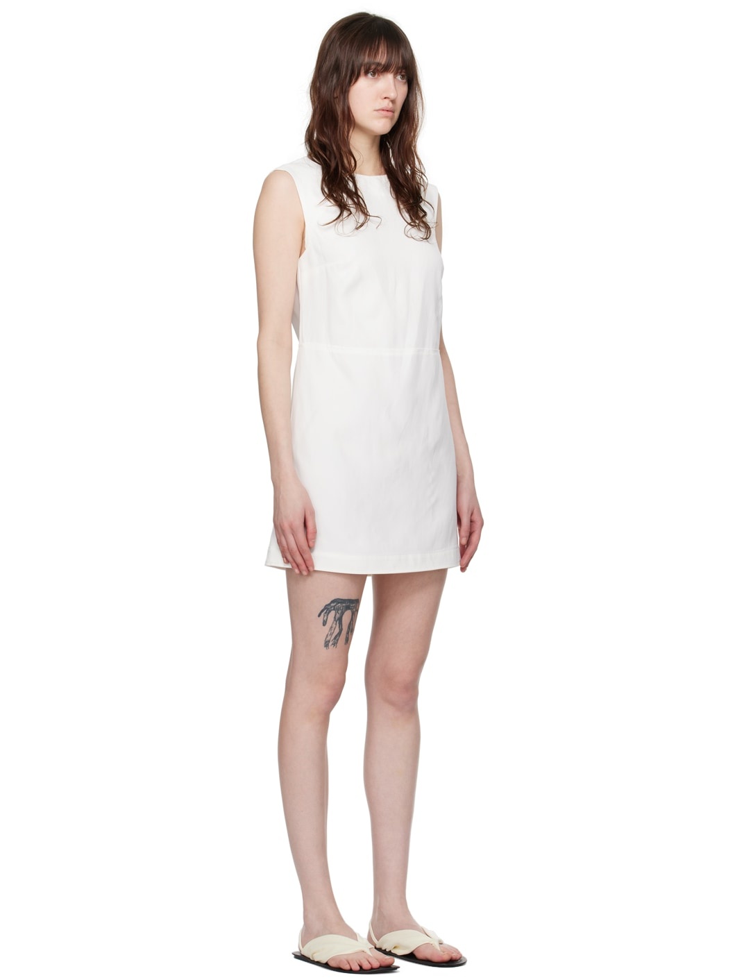 White Hoya Minidress - 2