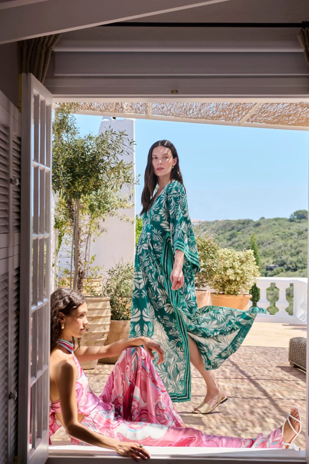 Kaftan Sol - Green Kerylos - 1