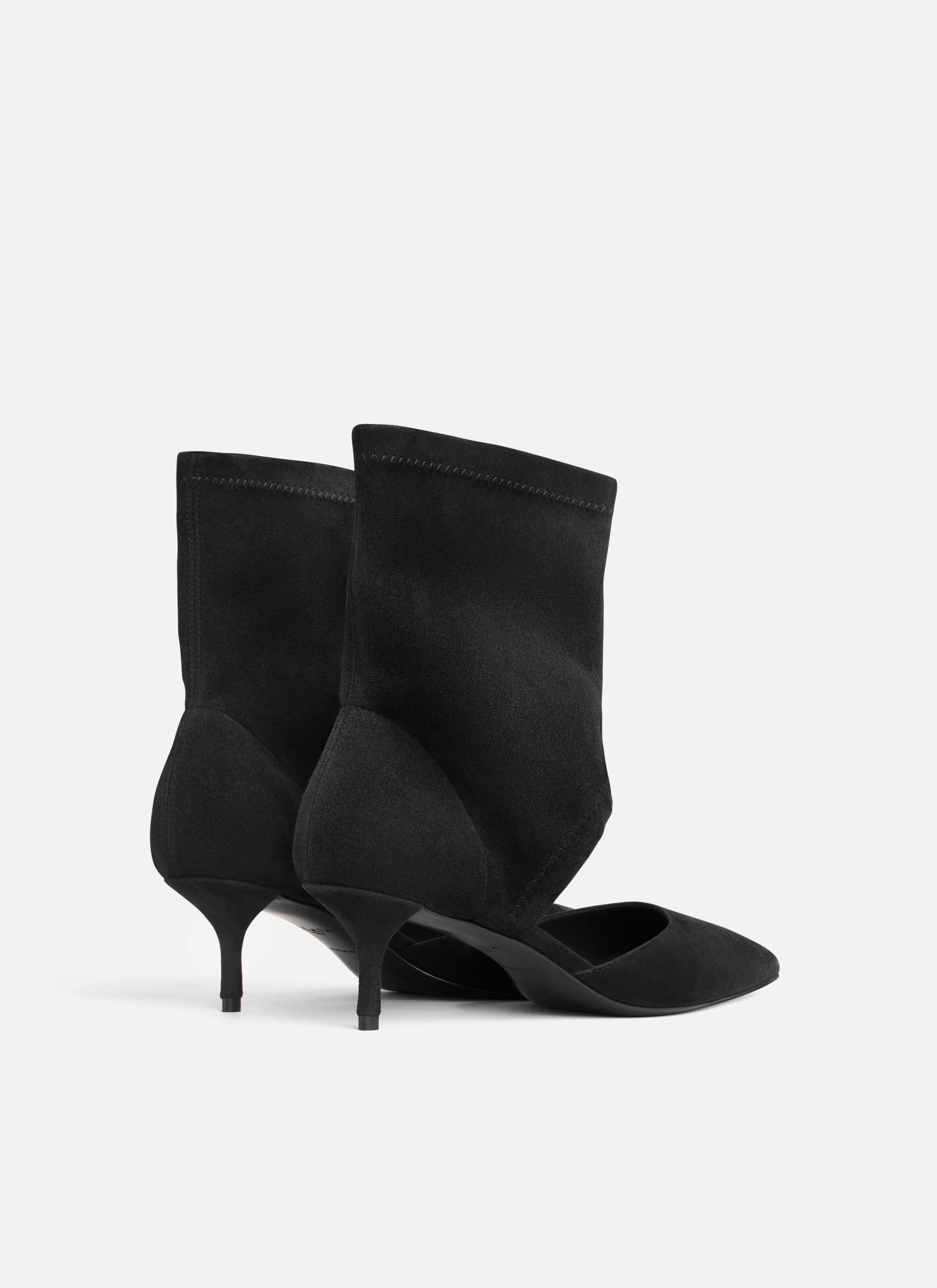 LOW BOOTS IN STRETCH SUEDE - 2