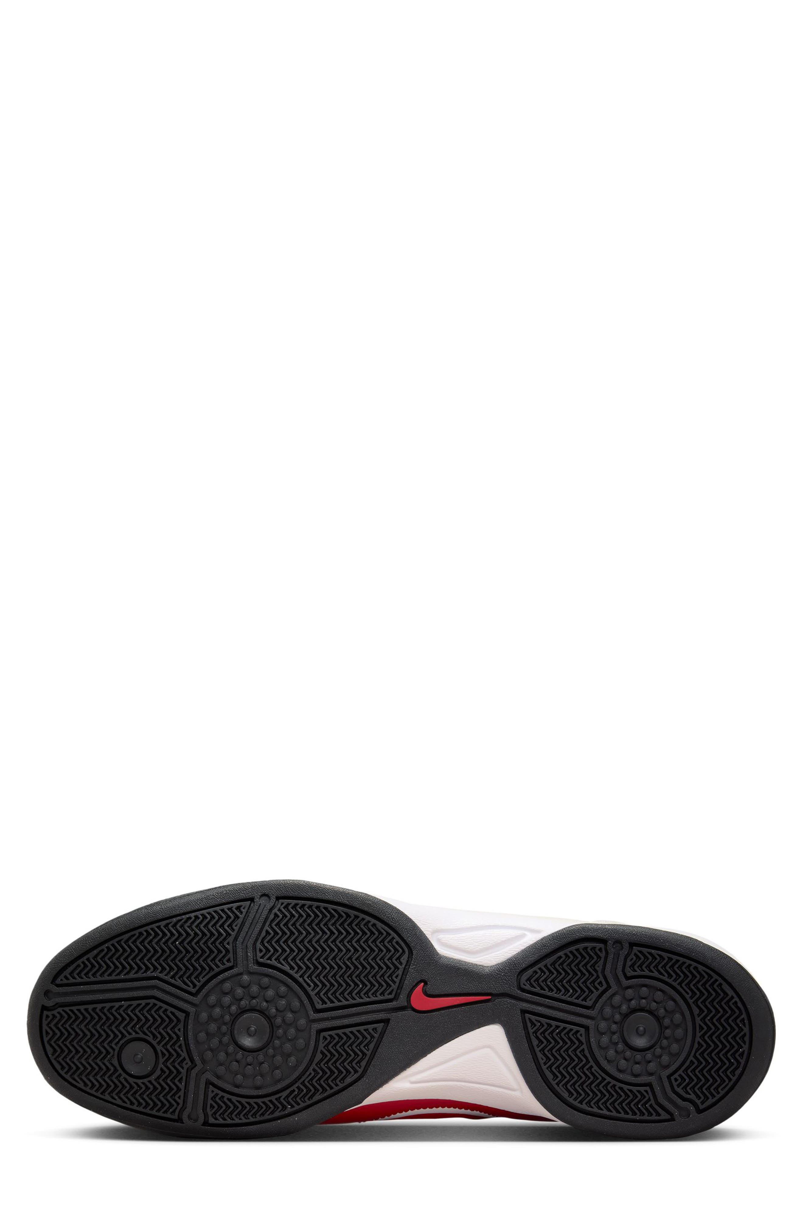 Nike Total 90 Soccer Sneaker in White/Black/Gym Red at Nordstrom - 4