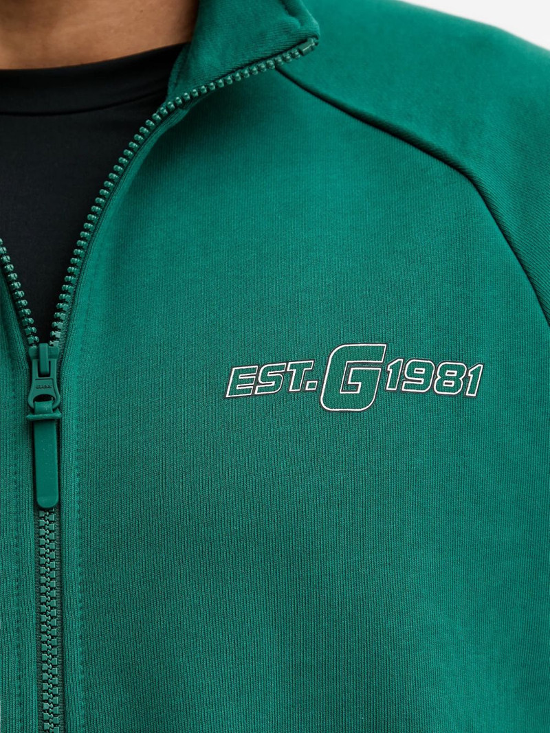 zip-up mock-neck sweater 5