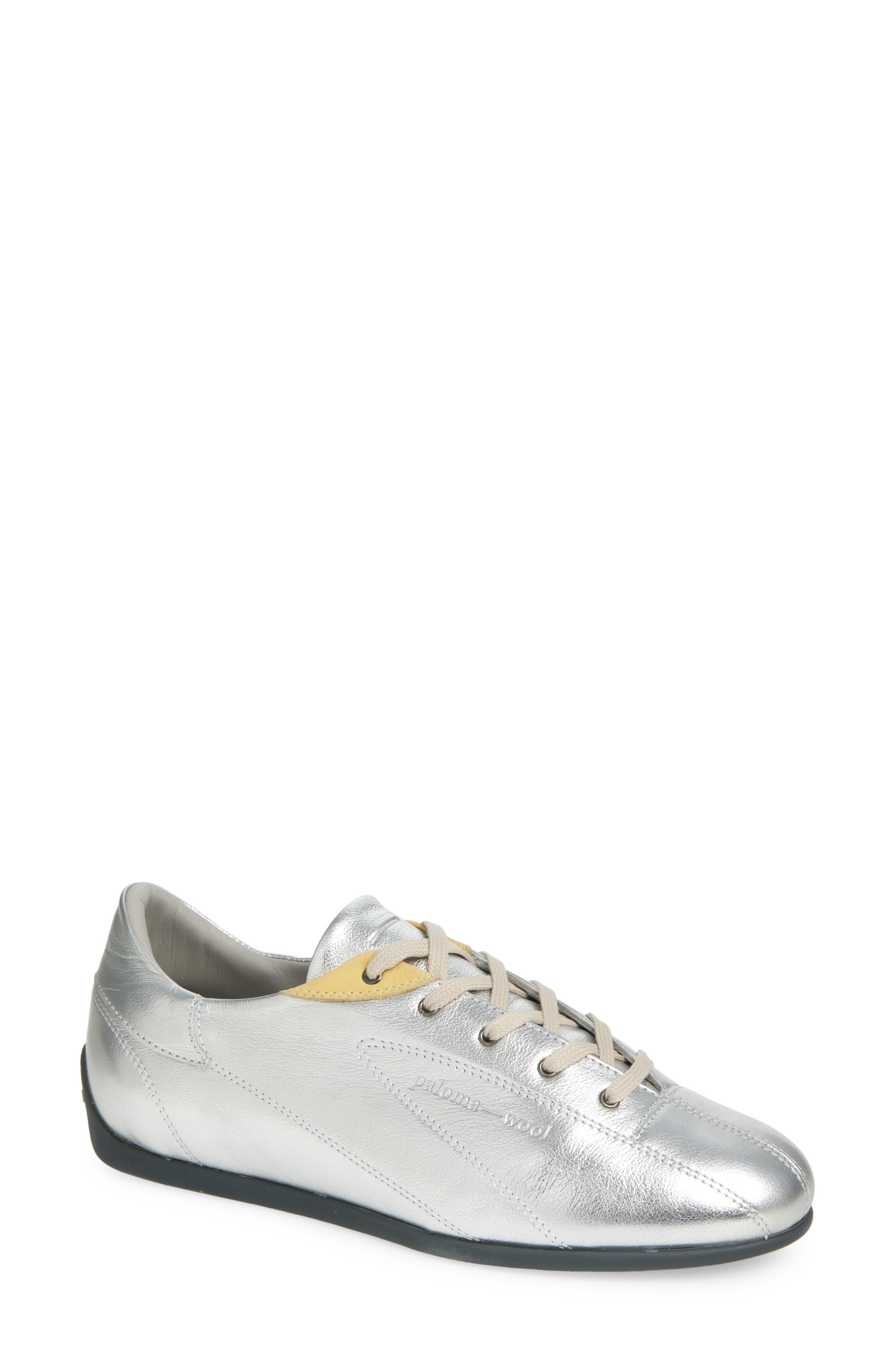 Paloma Wool Miles Low Top Sneaker in Silver at Nordstrom - 1