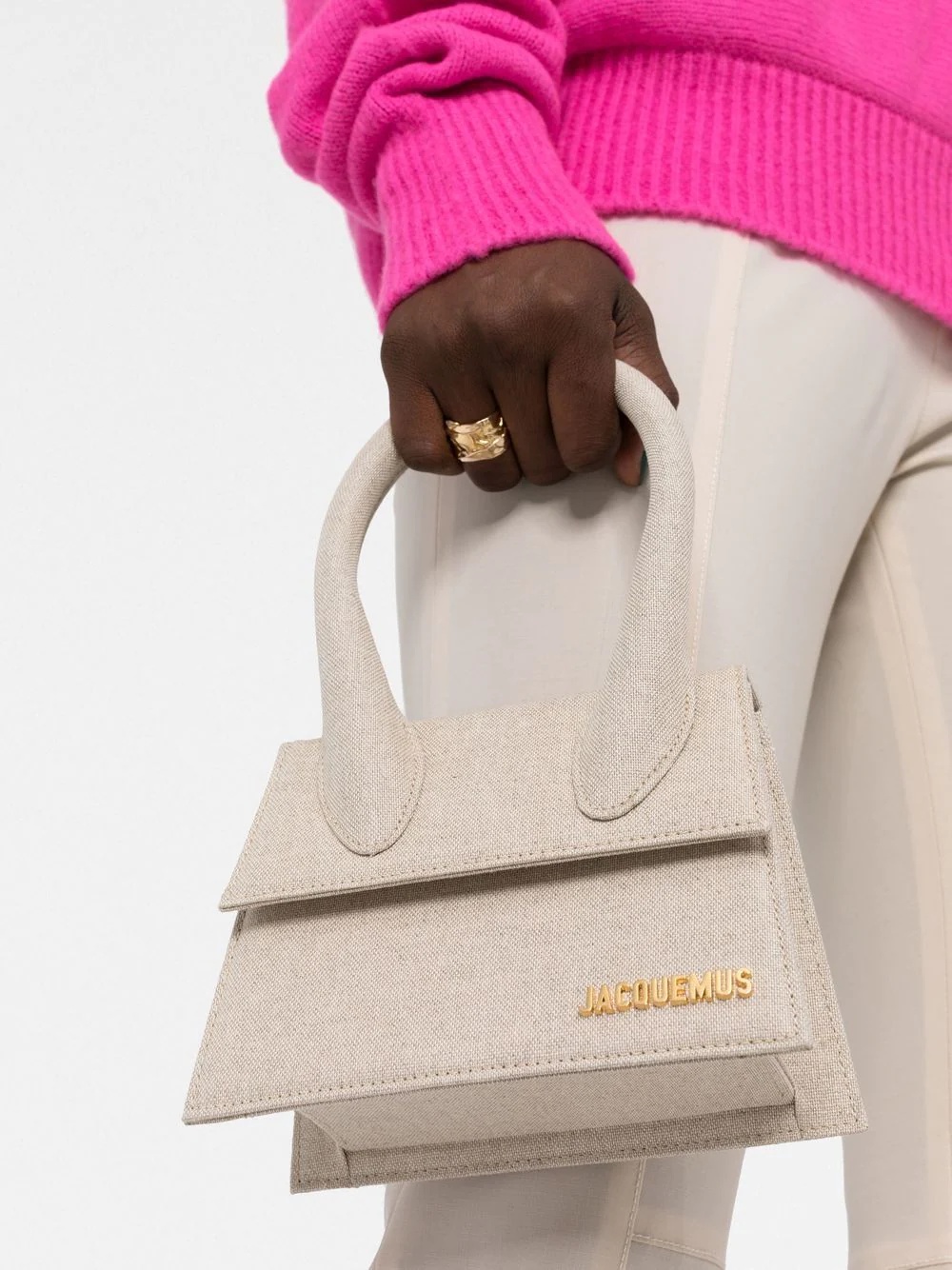 Le Chiquito Moyen cannvas tote bag - 3