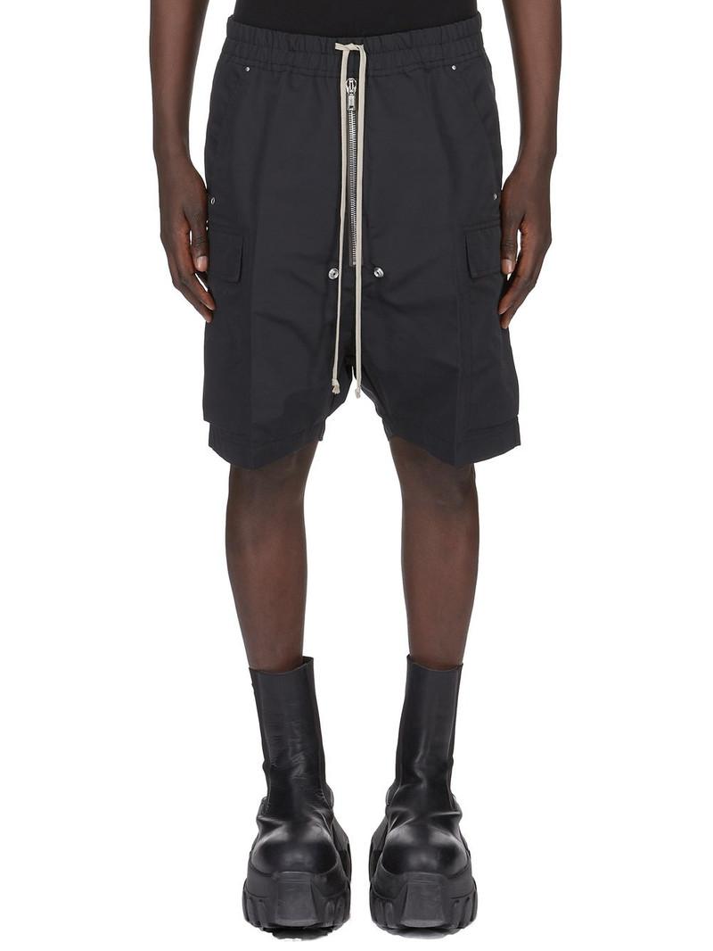 zip drawstring shorts 1