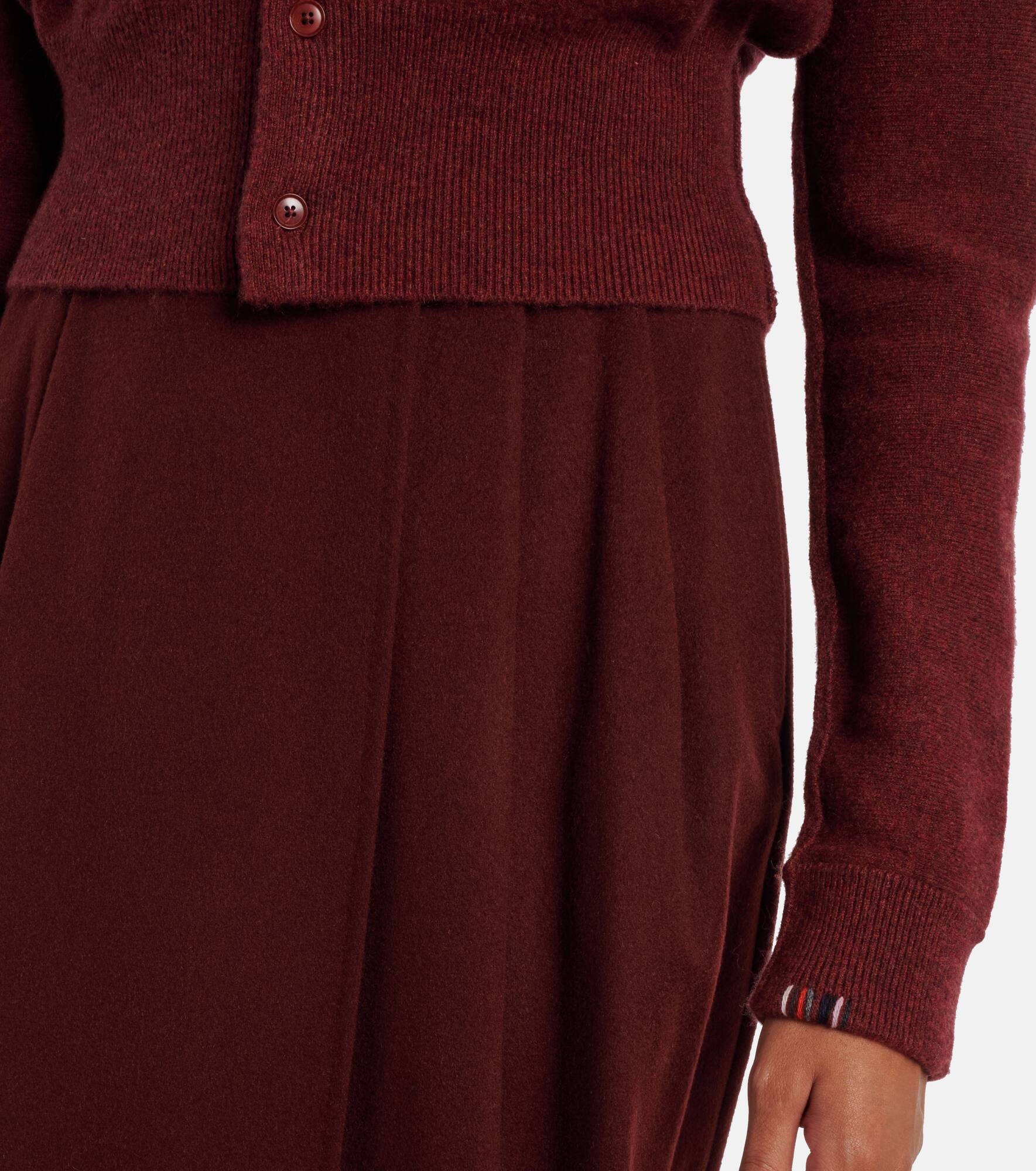 Blouson cashmere-blend cardigan - 5