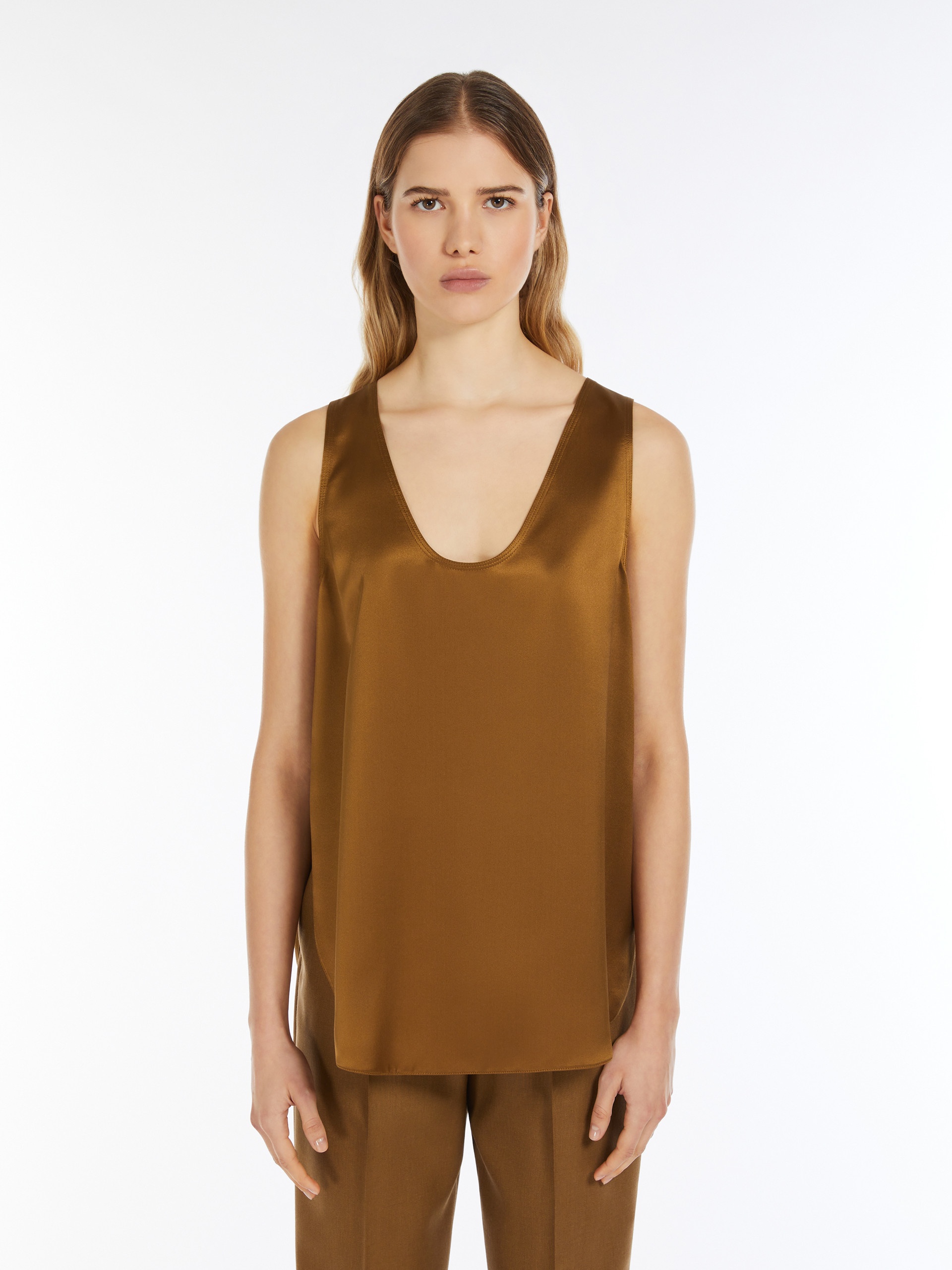 FILLY Silk satin top - 3