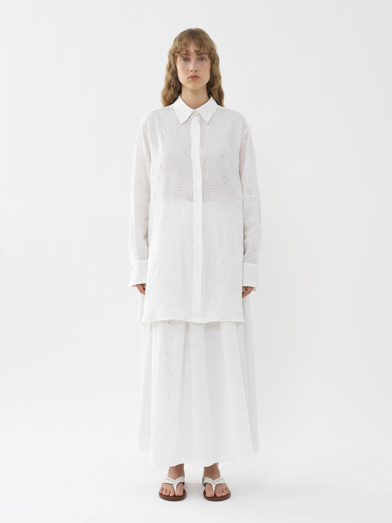 CHLOÉ X ERES PATRICIA LONG SHIRT 4