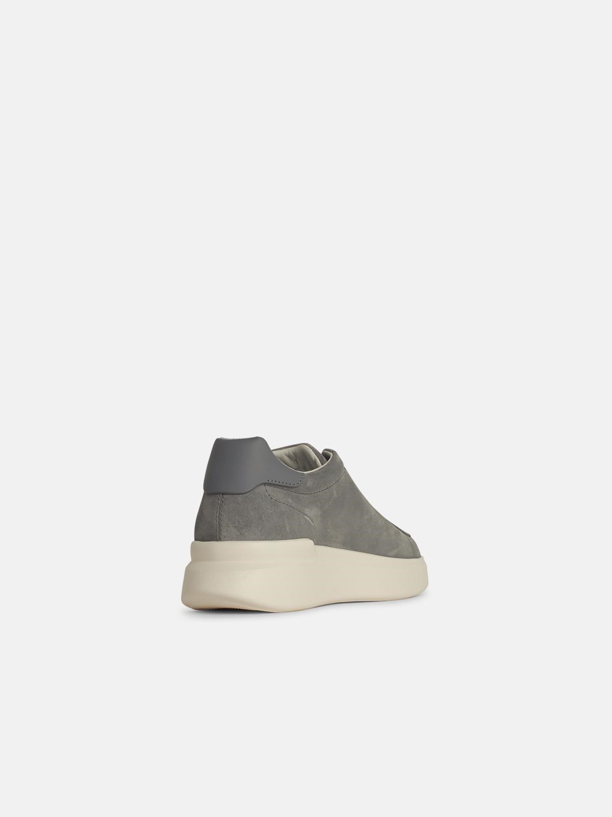 'H581' GREY SUEDE SNEAKERS - 3
