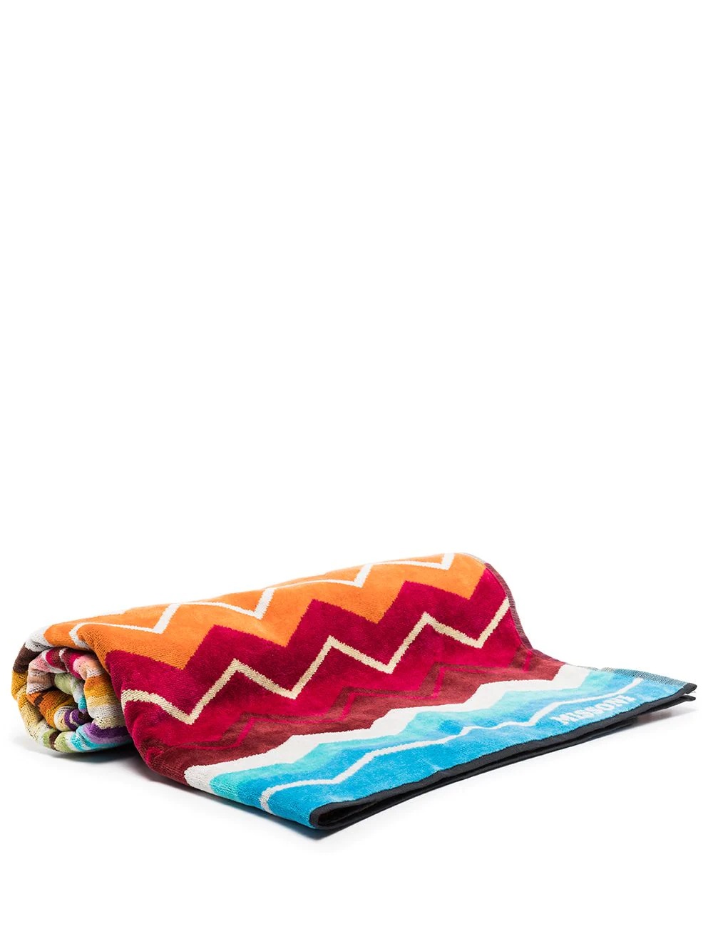 Hugo zigzag beach towel - 4