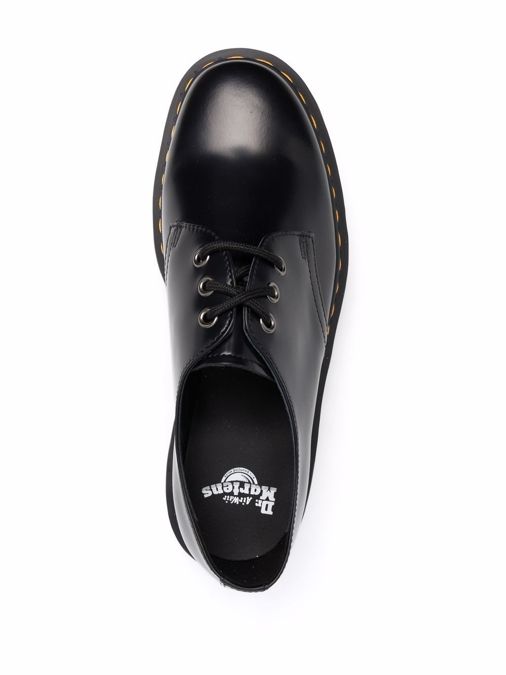 1461 polished leather shoes - 4