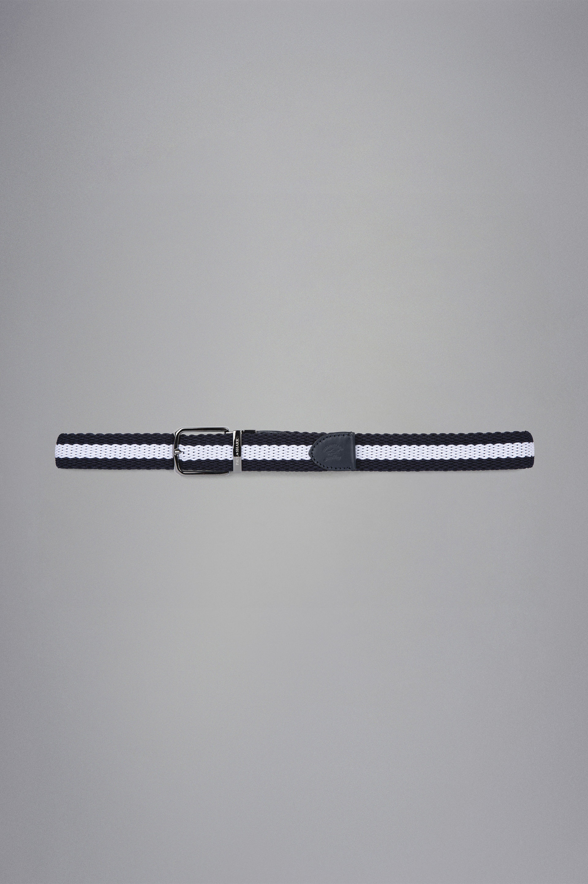 REVERSIBLE ELASTIC BELT WITH LEATHER TRIMMINGS - 3