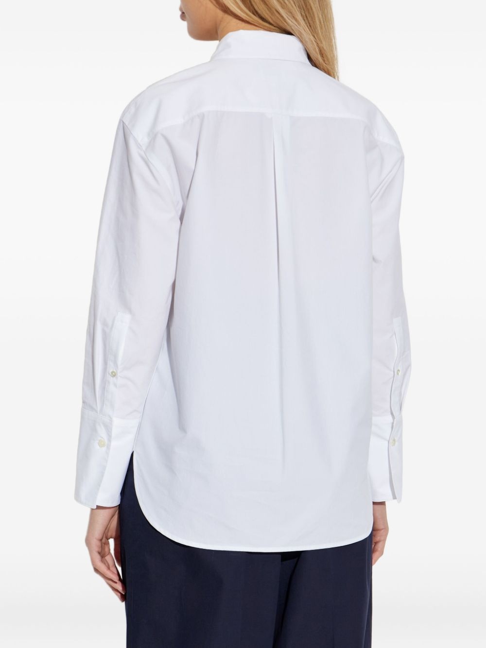 Boke Flower-embellished cotton shirt - 4