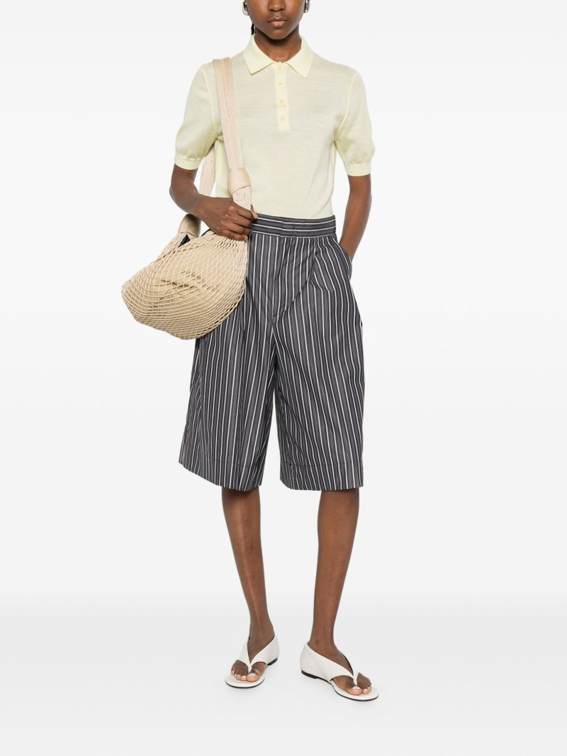 soeur striped culottes shorts outlook