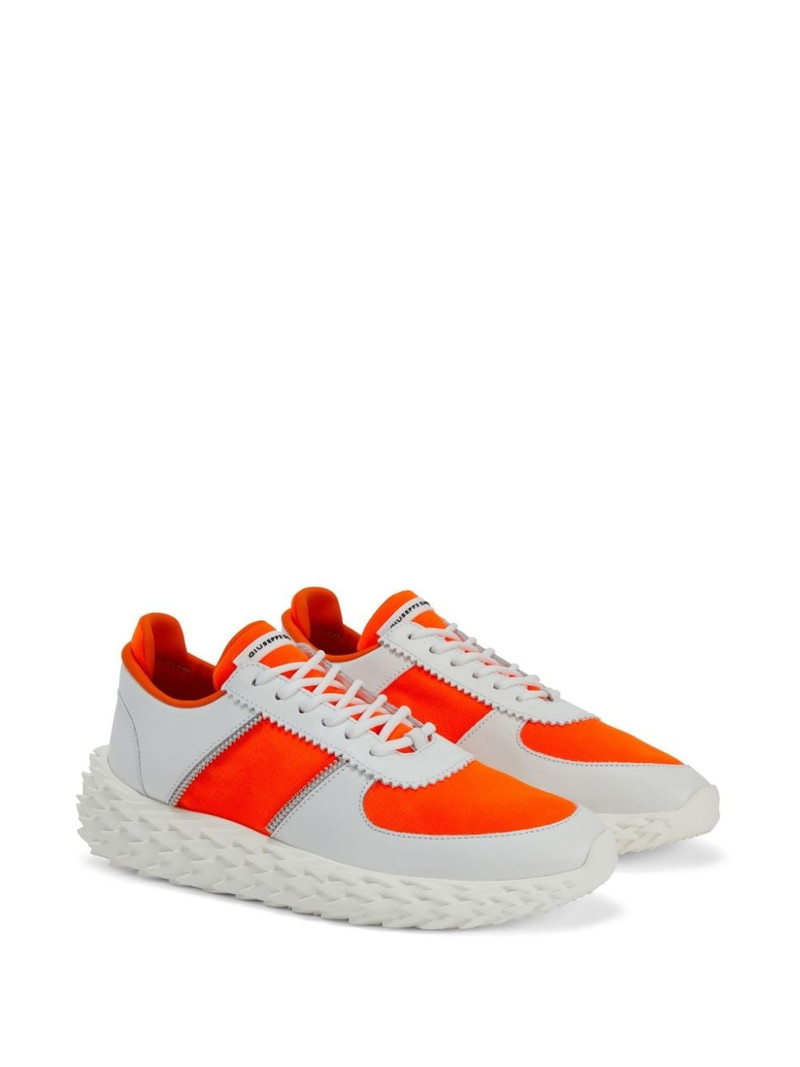 Giuseppe Zanotti Urchin panelled sneakers outlook