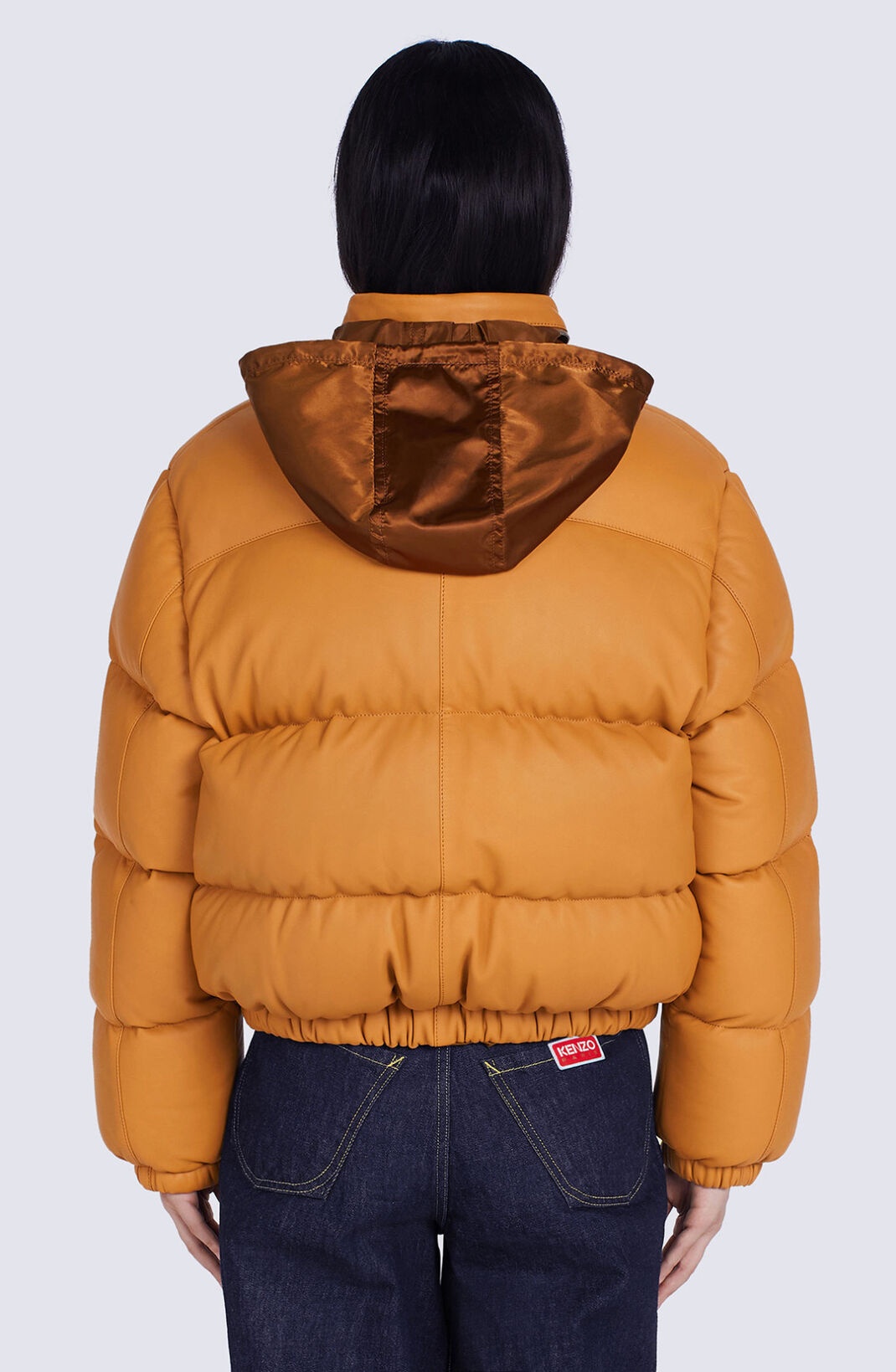 KENZO Leather puffer jacket | REVERSIBLE