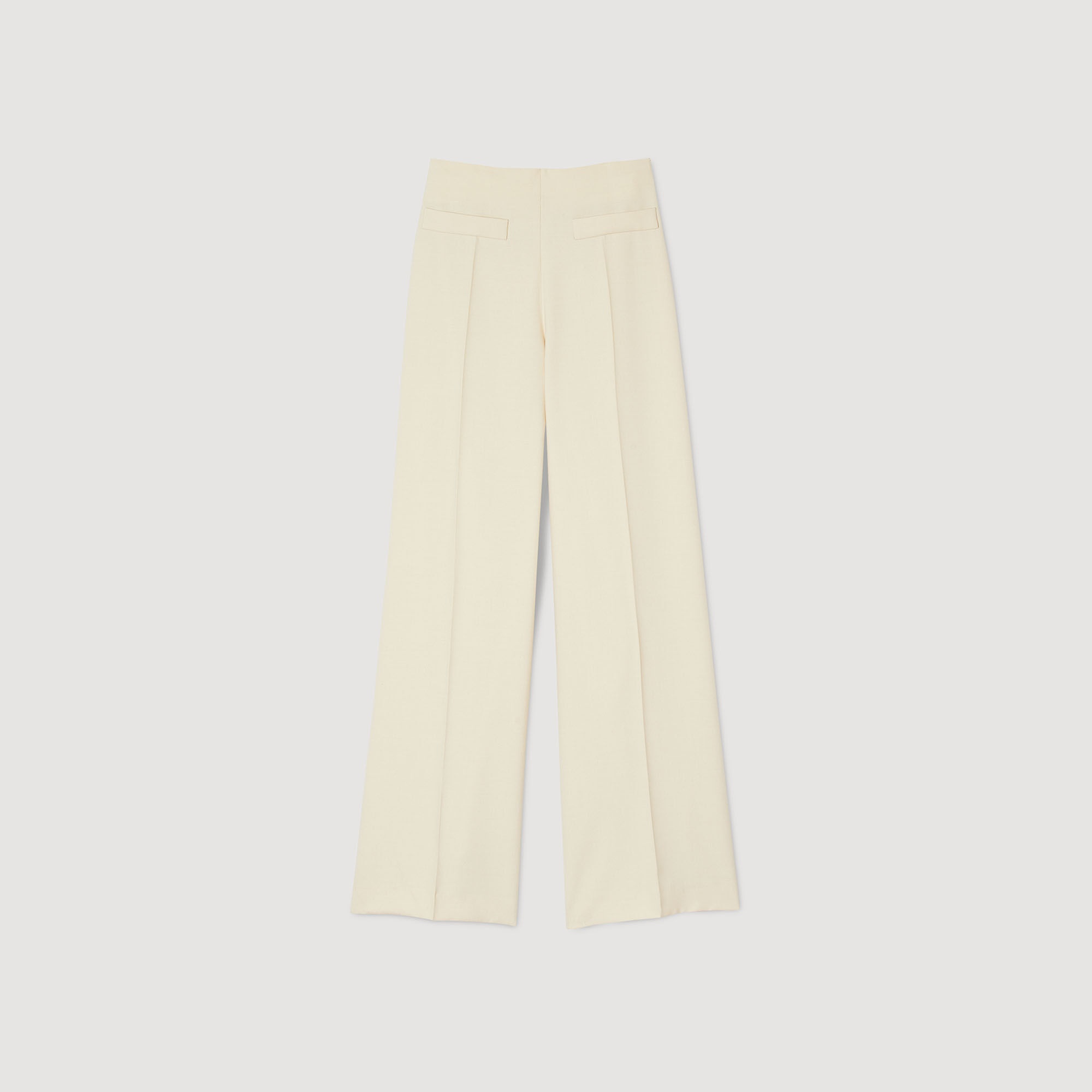 WIDE-LEG TROUSERS WITH DARTS - 1