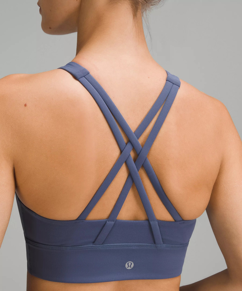 lululemon Energy High-Neck Longline Bra Medium Support, B-D Cups *Tough 5