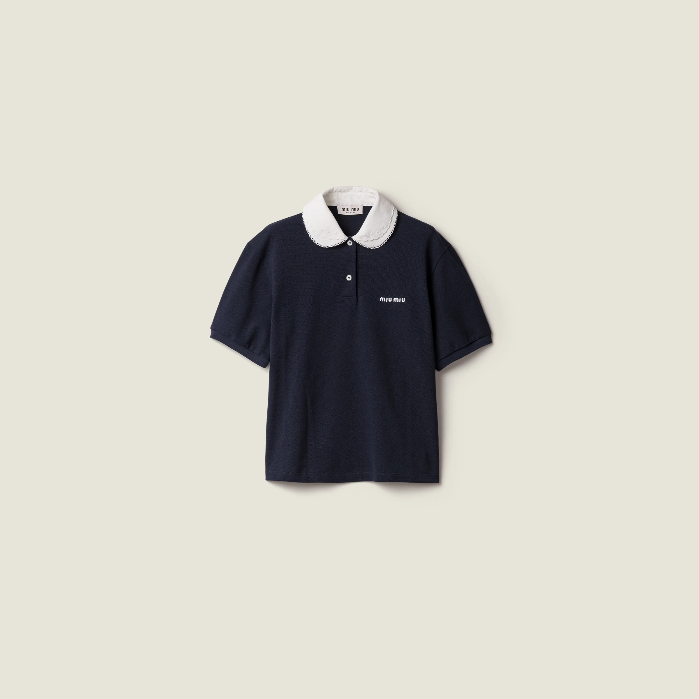 Piqué polo shirt - 1