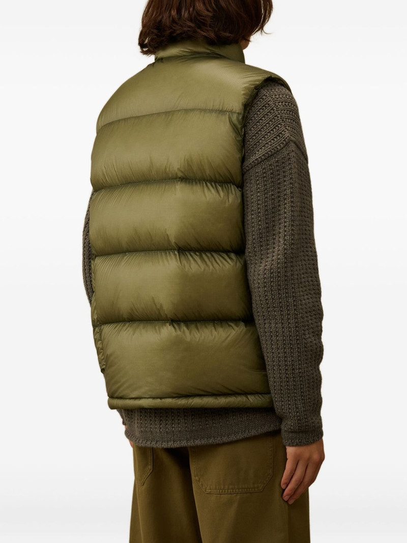 button-fastening padded gilet 4