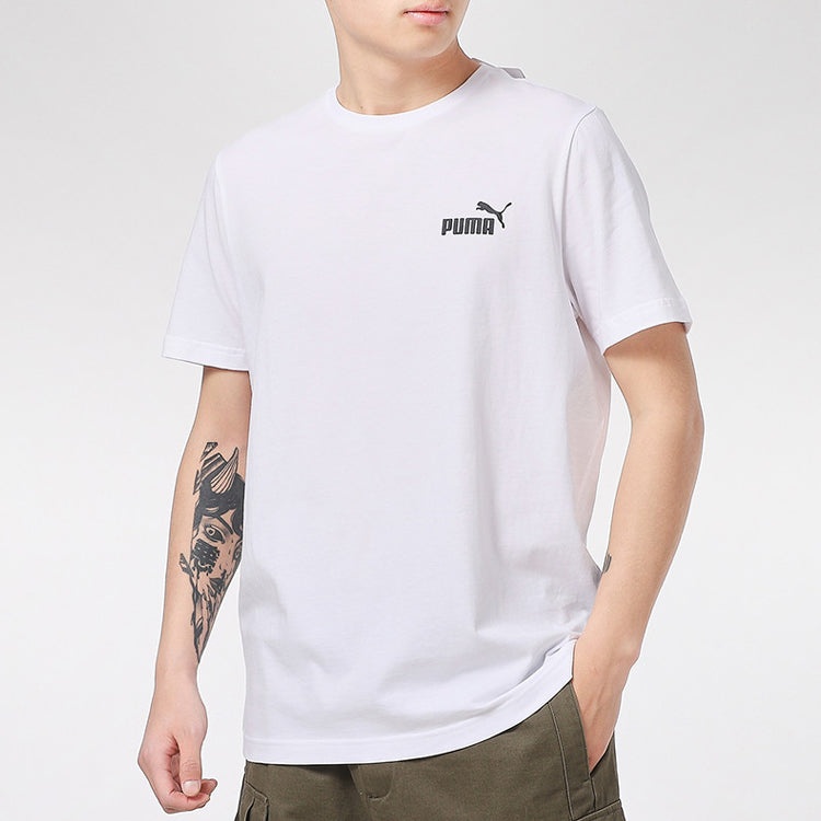 PUMA Leisure Short Sleeve Shirt 'White' 845925-02 - 5