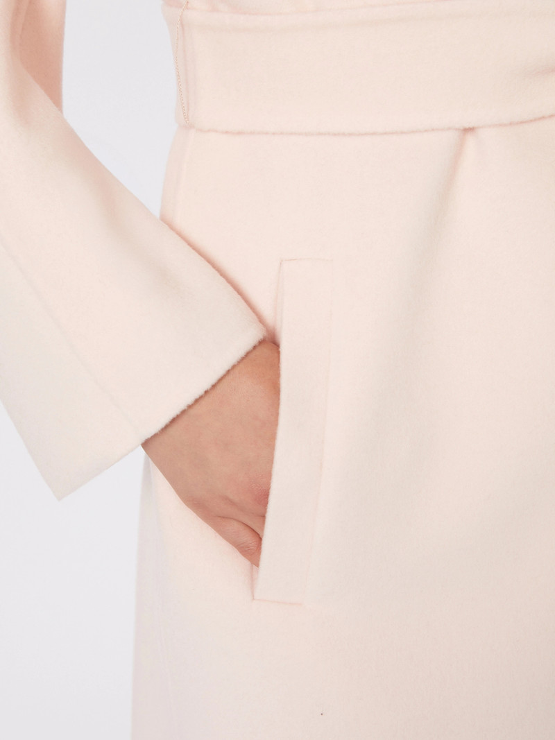 TENORE Wool and cashmere coat - PINK 5