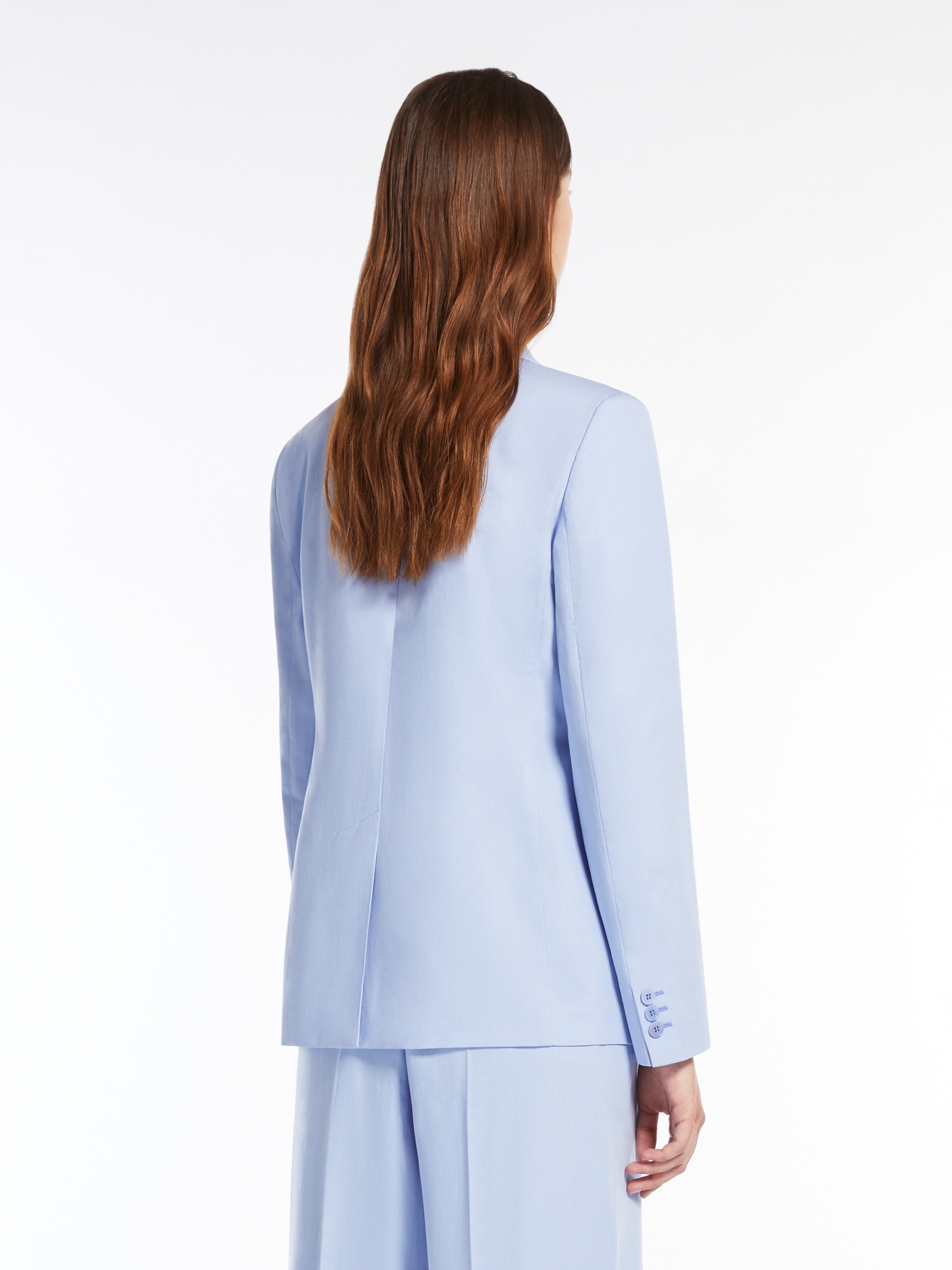 QUITO Cotton and linen blazer - 4