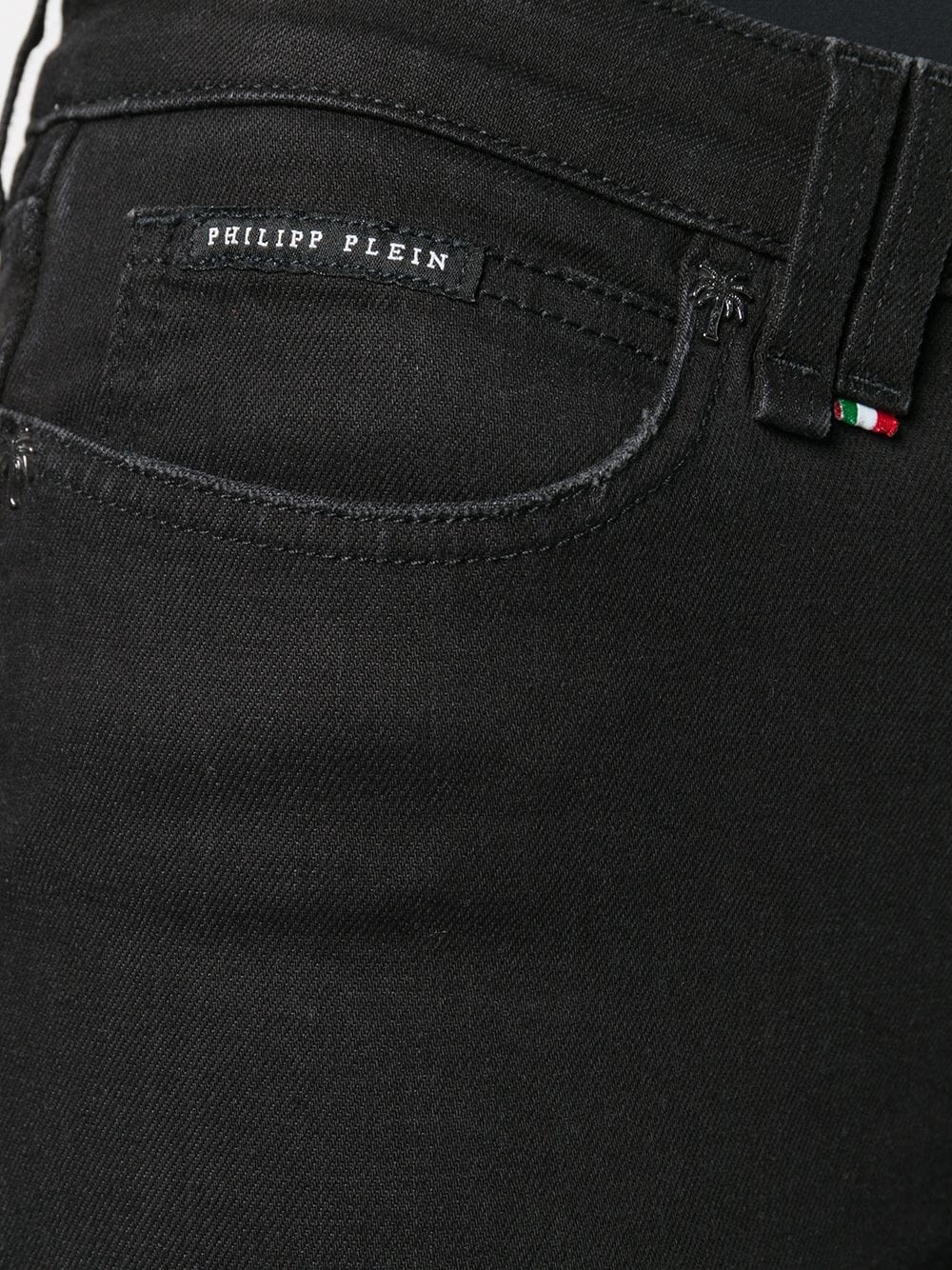 distressed skinny jeans - 5