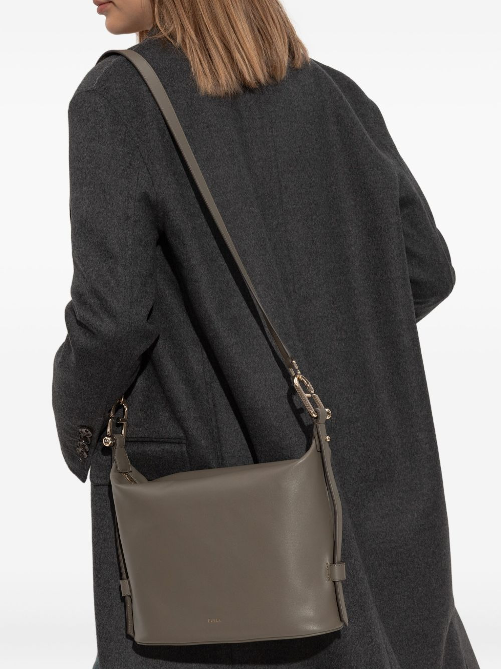 Nuvola leather shoulder bag - 2