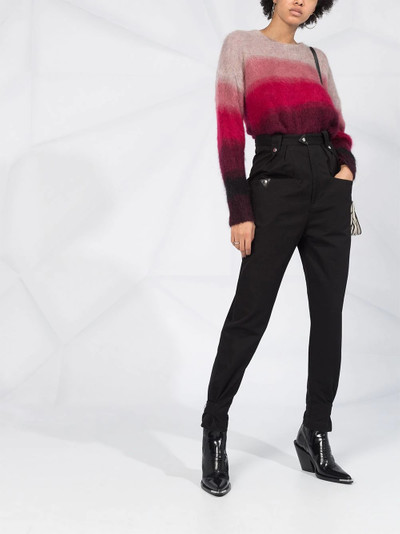 Isabel Marant Étoile ombré crew-neck jumper outlook