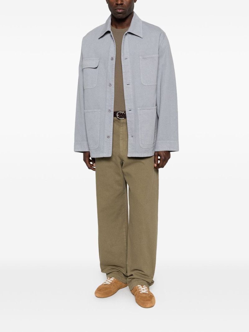 A.P.C. patch-pocket overshirt jacket outlook